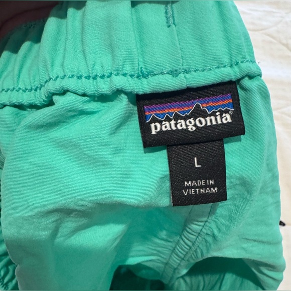 Patagonia Women's Barely Baggiest Shorts - 2½"' - mint green - Large - Picture 7 of 11